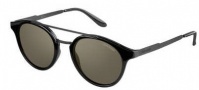 Carrera 123/S Sunglasses Sunglasses - 0GVB Shiny Black / Matte Black (70 brown lens)