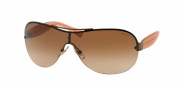 Ralph by Ralph Lauren RA4112 Sunglasses Sunglasses - 306413 Sand/Satin Peach / Brown Gradient