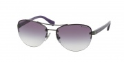 Ralph by Ralph Lauren RA4113 Sunglasses Sunglasses - 30678H Gunmetal/Purple Horn / Purple Gradient