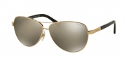 Ralph by Ralph Lauren RA4116 Sunglasses Sunglasses - 31335A Gold/Black / Brown Mirror