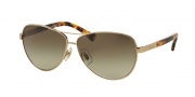 Ralph by Ralph Lauren RA4116 Sunglasses Sunglasses - 31388E Light Gold/Tokyo Tortoise / Green Gradient