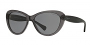 Ralph by Ralph Lauren RA5189 Sunglasses Sunglasses - 138381 Grey/Satin Black / Grey Solid Polarized