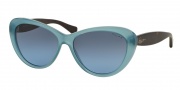 Ralph by Ralph Lauren RA5189 Sunglasses Sunglasses - 13758F Aqua/Satin Dark Tortosie / Blue Grey Gradient