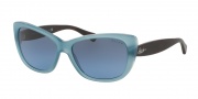Ralph by Ralph Lauren RA5190 Sunglasses Sunglasses - 13758F Aqua/Satin Dark Tortosie / Blue Grey Gradient
