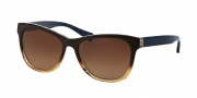Ralph by Ralph Lauren RA5196 Sunglasses Sunglasses - 1444T5 Brown Gradient/Navy Bandana / Brown Gradient Polarized