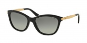 Ralph by Ralph Lauren RA5201 Sunglasses Sunglasses - 126511 Black/Gold / Grey Gradient