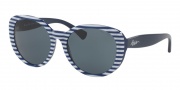 Ralph by Ralph Lauren RA5212 Sunglasses Sunglasses - 315887 Navy Stripe/Navy / Blue Grey Solid