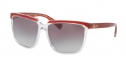 Ralph by Ralph Lauren RA5214 Sunglasses Sunglasses - 316511 Red Crystal / Grey Gradient