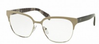 Prada PR 54SV Eyeglasses Eyeglasses - UFH1O1 Beige / Silver