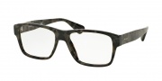 Prada PR 17SV Eyeglasses Eyeglasses - UEL1O1 Spotted Brown Grey