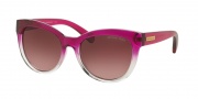 Michael Kors MK6035 Sunglasses Sunglasses - 31238H Fuschia Clear Gradient / Burgundy Gradient