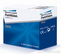 PureVision Toric Contact Lenses - PureVision