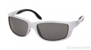 Costa Del Mar Zane Sunglasses Silver Frame - Costa Del Mar