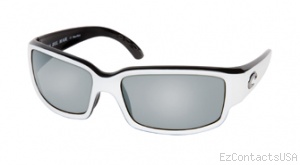 Costa Del Mar Caballito Sunglasses White-Black Frame - Costa Del Mar