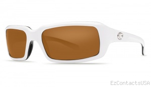 Costa Del Mar Switchfoot Sunglasses White-Black Frame - Costa Del Mar