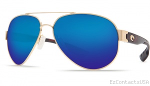 Costa Del Mar South Point Sunglasses - Gold Frame - Costa Del Mar