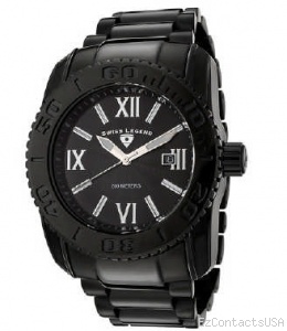 Swiss Legend BB Comander 3H Bracelet Watch 10059 - Swiss Legend