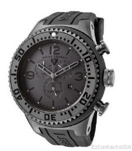 Swiss Legend Neptune Diver Gunmetal IP Watch 11812P - Swiss Legend