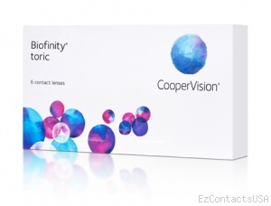 Biofinity Toric XR Contact Lenses - Biofinity